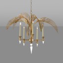 John-Richard - Palm Frond 5-Light Chandelier